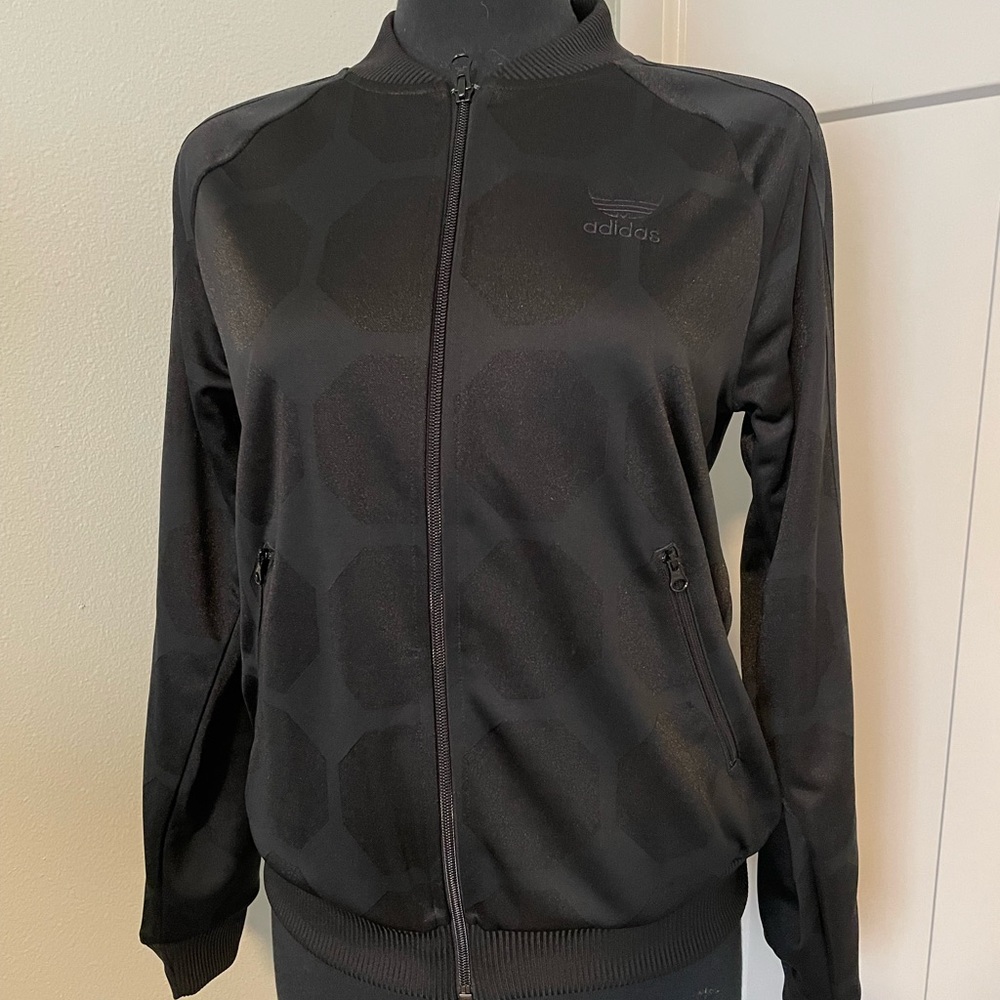 Adidas Black Bomber Jacket